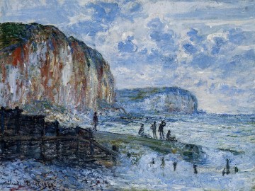  acantilados Arte - Los acantilados de Les Petites Dalles Claude Monet